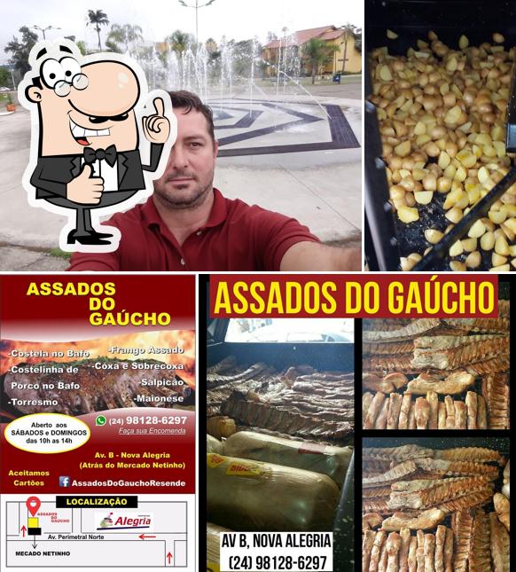 Look at this photo of Assados do Gaúcho