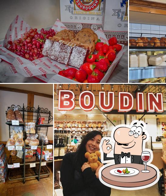 Food at Boudin Bakery Cafe