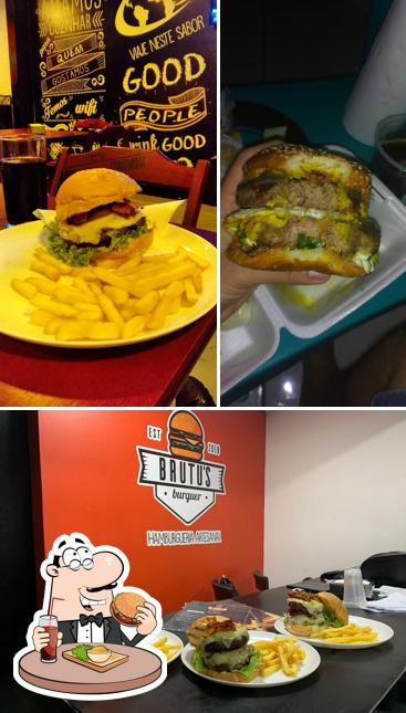 Peça um hambúrguer no Brutus Burger & Pizza