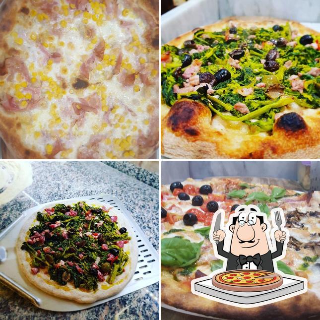 Scegli tra le molte varianti di pizza