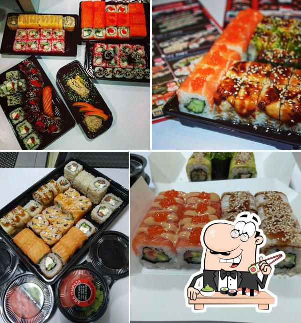 Order various sushi options