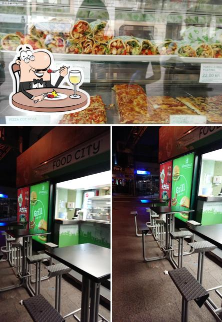 Cibo al Fast Food "Food City Korzo"