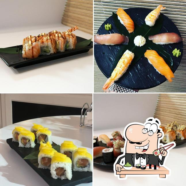 Essayez différentes options de sushi