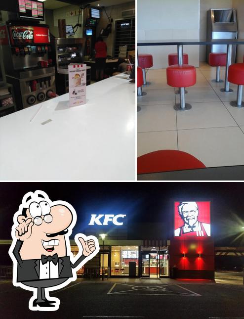 The interior of KFC Goldfields Mall