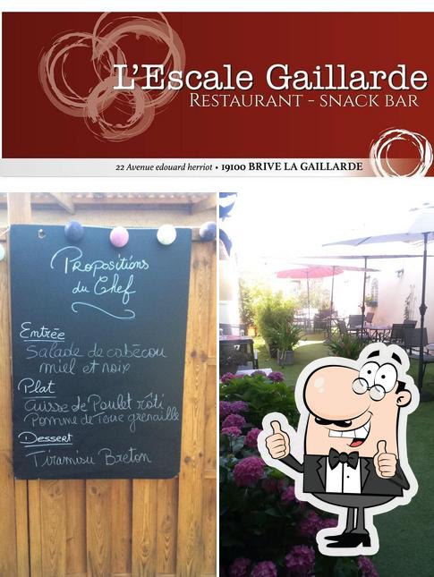 Regarder la photo de L'Escale Gaillarde Brive la Gaillarde