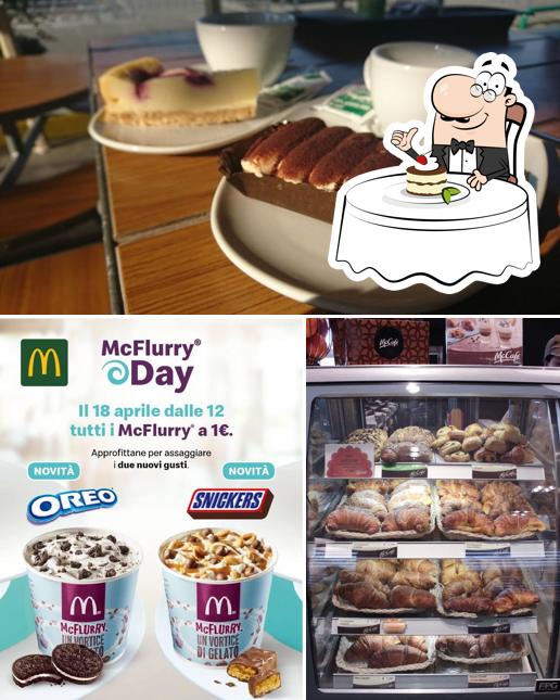 McDonald's sert une éventail de desserts