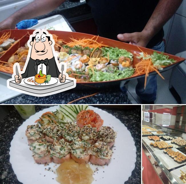 Comida em Muralha Oriental Sushi