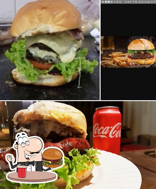 Consiga um hambúrguer no Nalenha Burguer