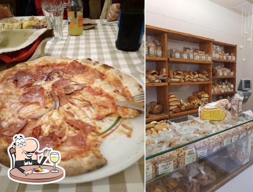 Cibo al Panificio Santa Lucia