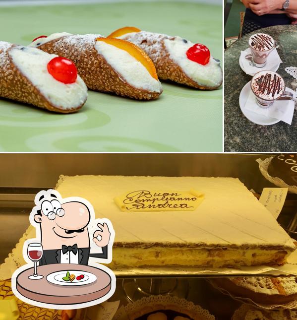 Еда в "Pasticceria Falcone"