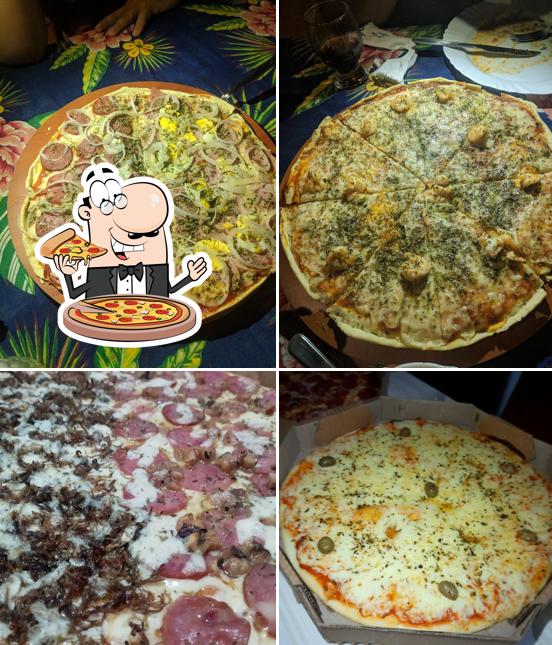 Consiga pizza no Pizzaria Bons Amigos