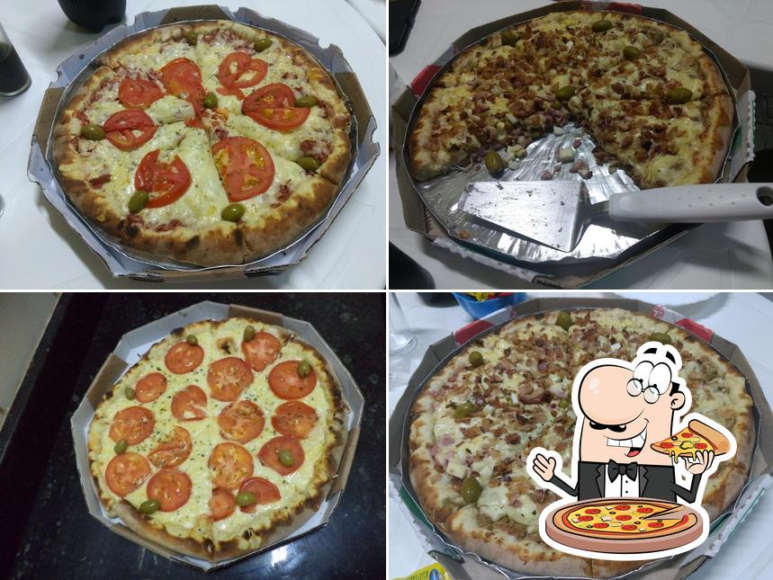 Experimente pizza no Pinguim