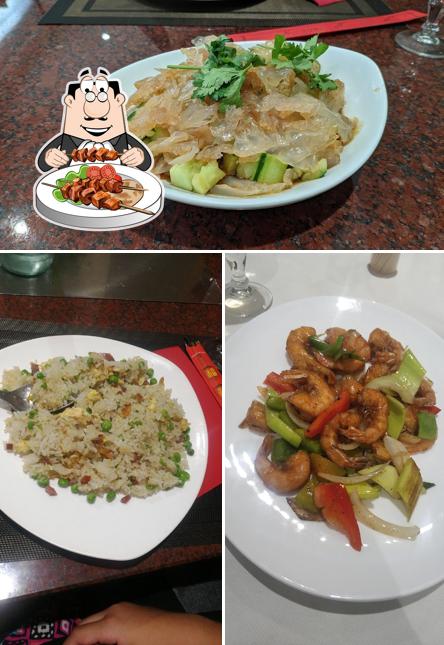 Cibo al Ristorante Wencheng