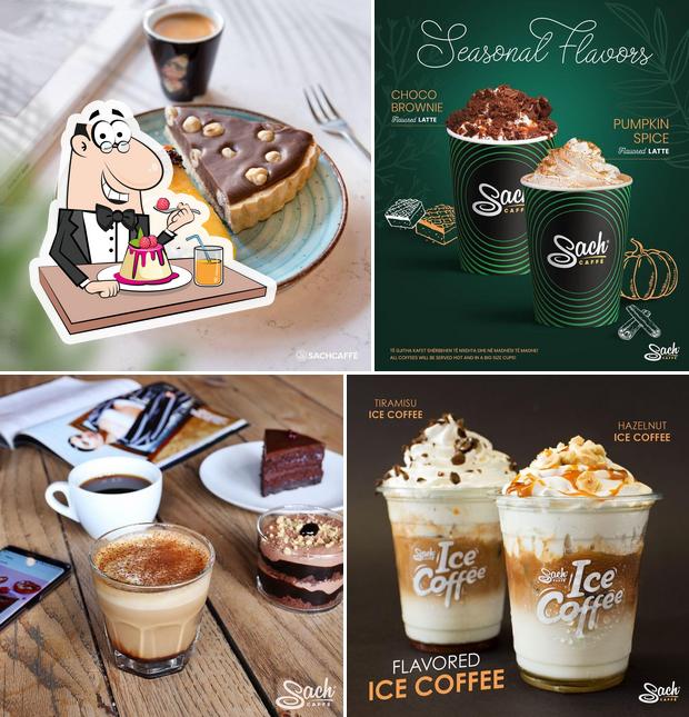 Sach Pizza & Caffe propose une éventail de desserts