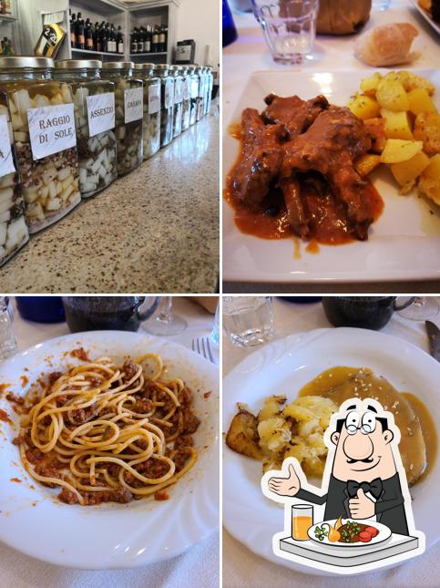 Cibo al Trattoria della Buffa