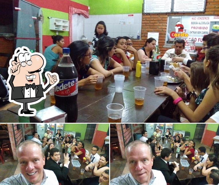 O interior do Gordo Lanches