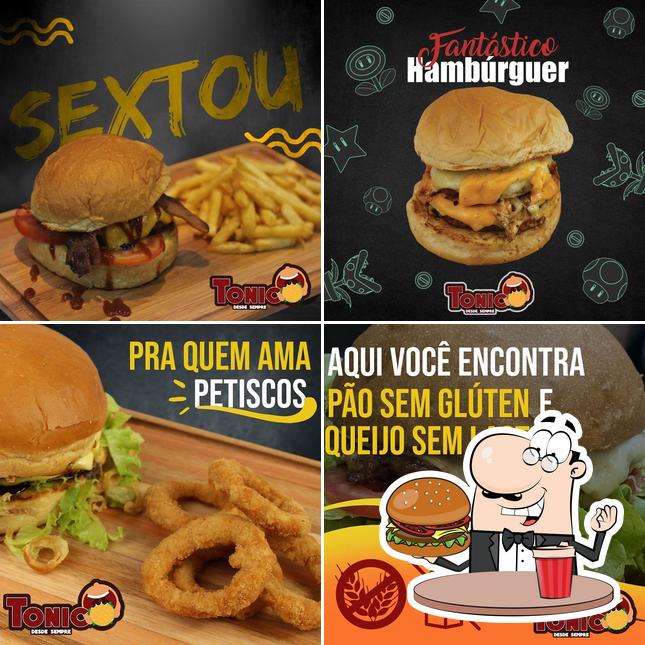 Peça um hambúrguer no Tonico - Desde Sempre