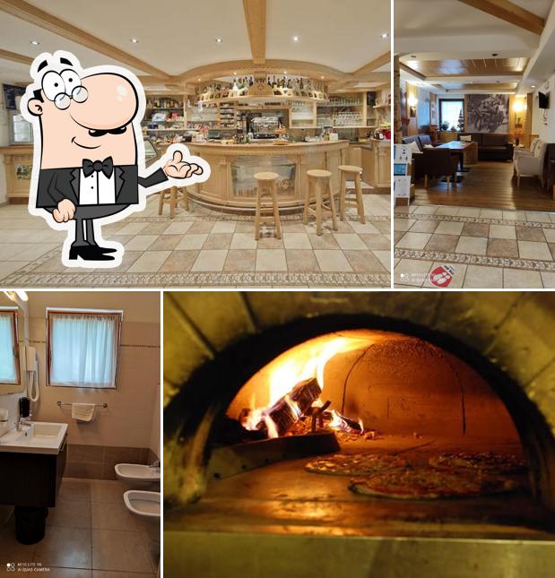 Gli interni di Hotel Pizzeria Niagara