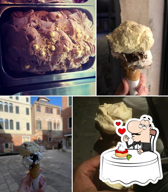 Gelateria il Doge offre un'ampia selezione di dessert