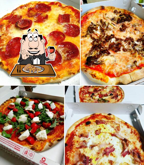 Scegli tra le svariate varianti di pizza