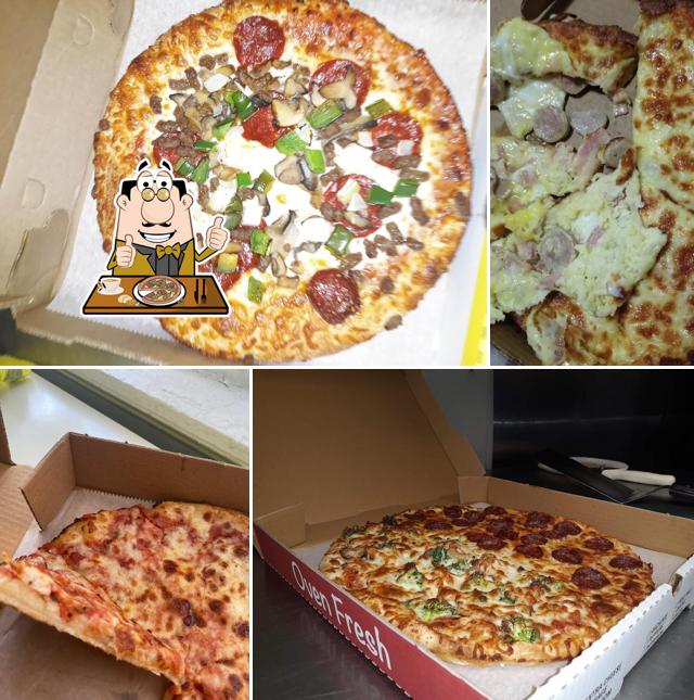 Order pizza at Pete's Pizza