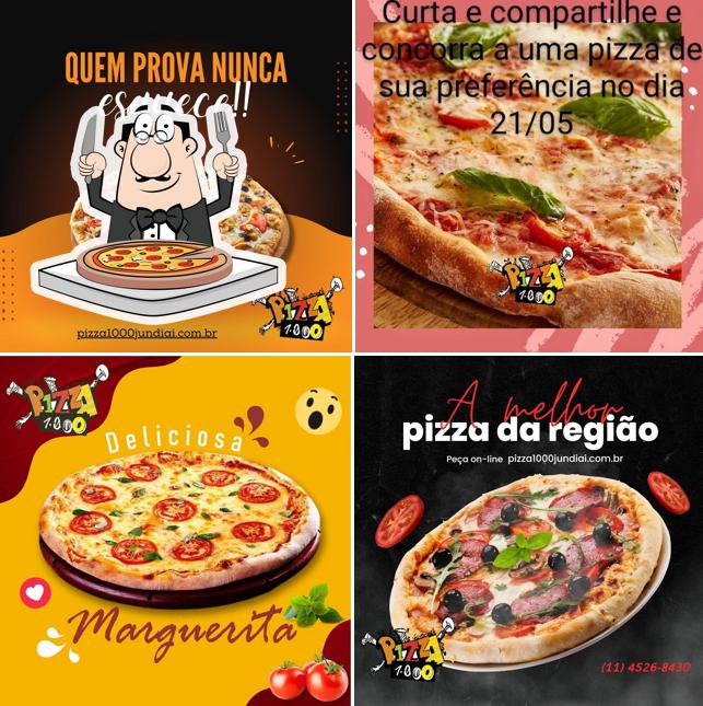 Peça pizza no Pizza 1000