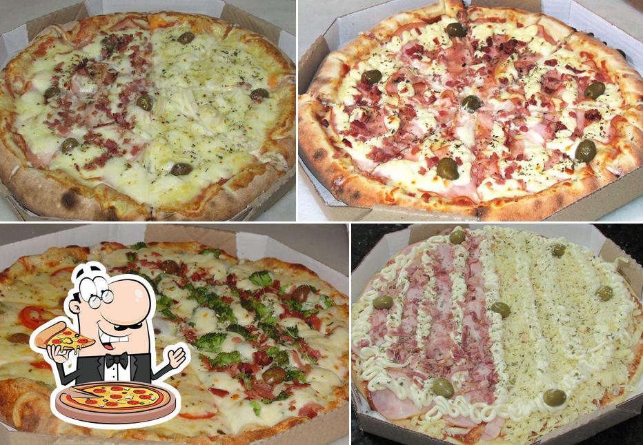 No Cantinho da Pizza, você pode desfrutar de pizza