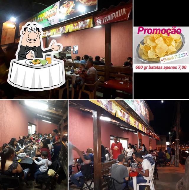 Comida em Deinha Pizzaria