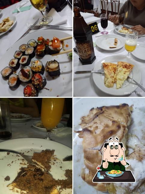 Comida em Donatta Pizzaria