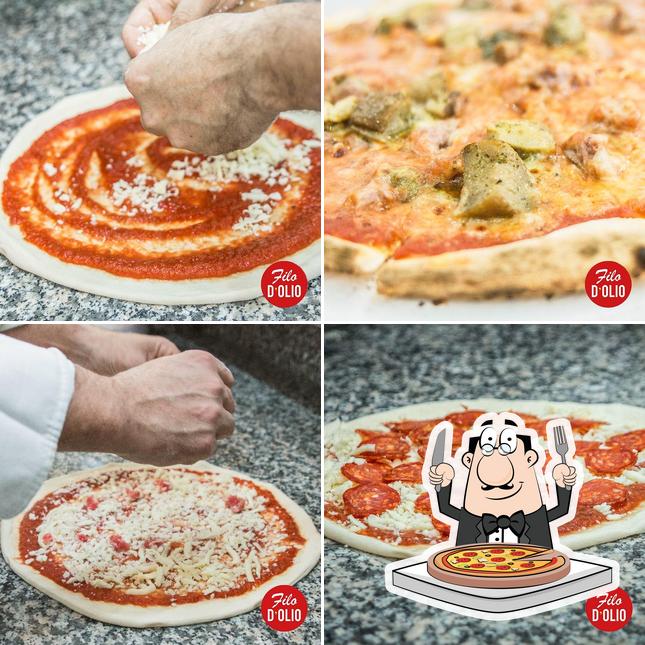 Scegli tra le molte varianti di pizza