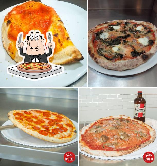 Scegli una pizza a Pizzeria Filo D'Olio