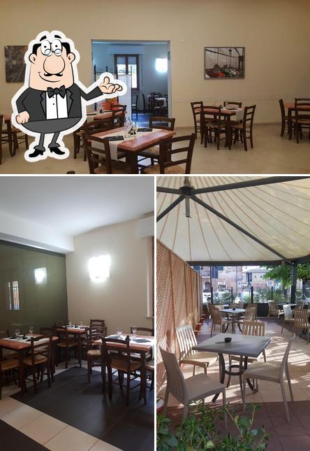 Gli interni di Bar La Piazzetta