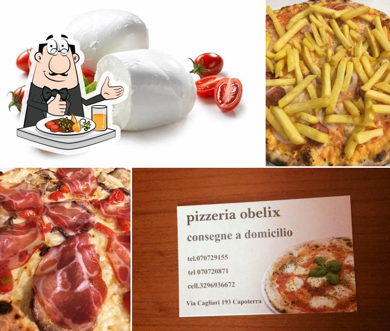 Cibo al Pizzeria Obelix