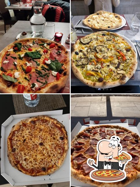 Choisissez de nombreux types de pizzas