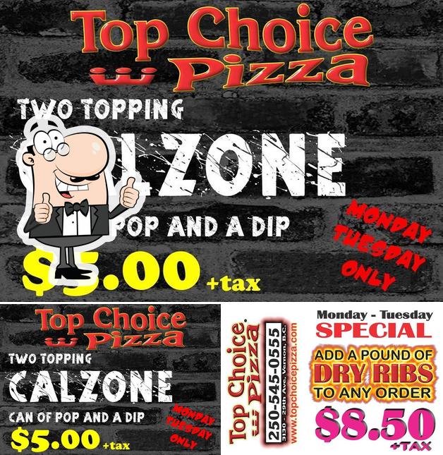 Regarder cette image de Top Choice Pizza