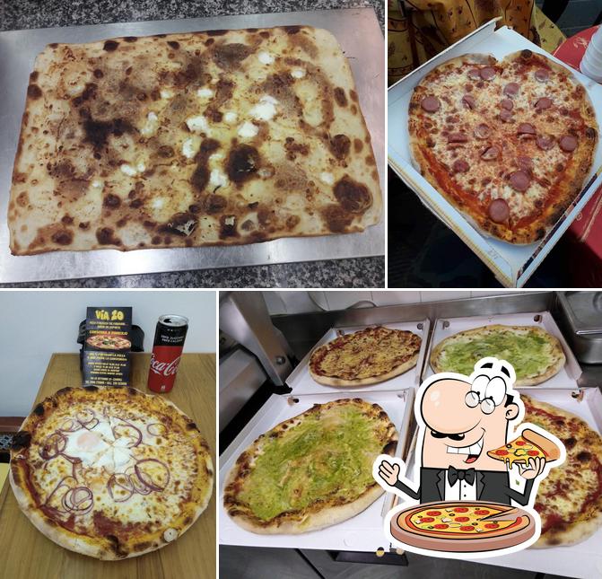 Pick different variants of pizza