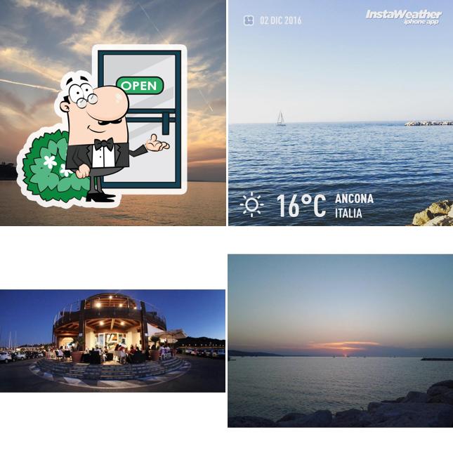 Goditi la vista dagli esterni di Bar della Marina