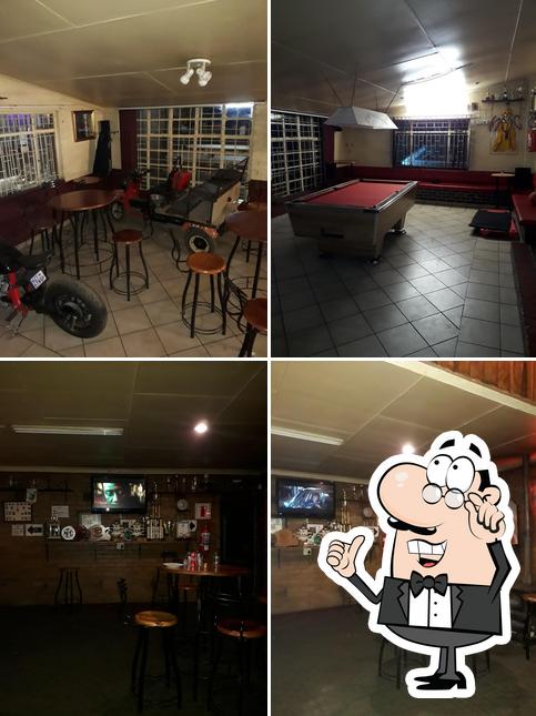 El interior de Centurions Motorcycle Club, Club House