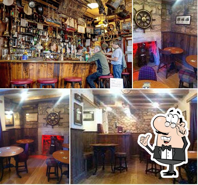 The interior of The Olde Ship Inn