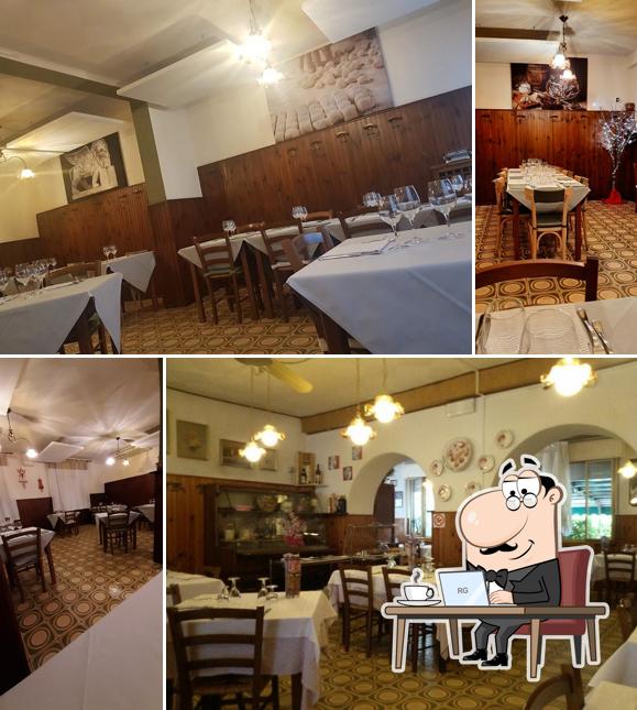 Gli interni di Trattoria Maretollo Vigonza