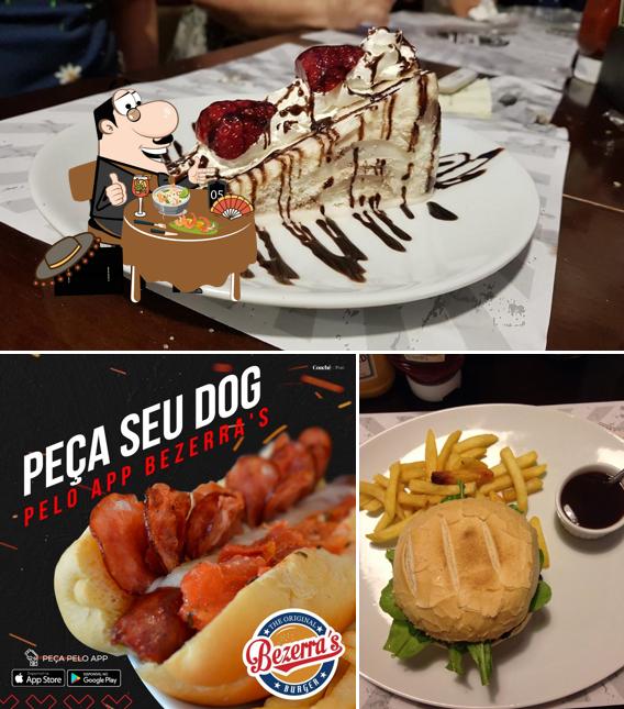 Comida em Bezerra's Burger