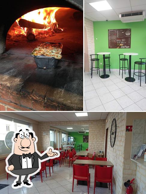 L'intérieur de Délipizza