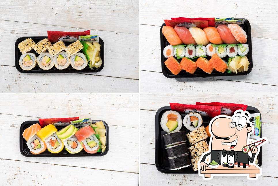 Choisissez de nombreuses options de sushi