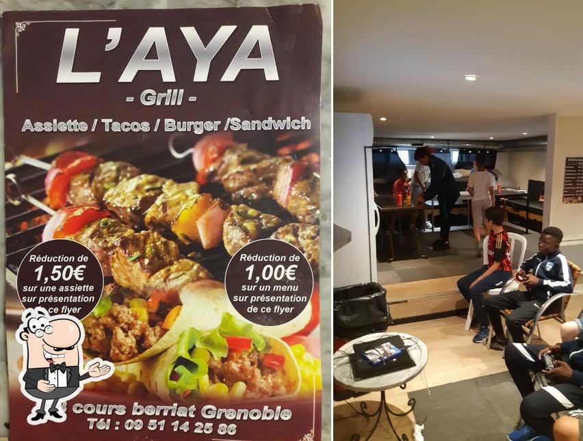 Voici une photo de L'Aya Grill - Tacos Kebab Salon de Thé