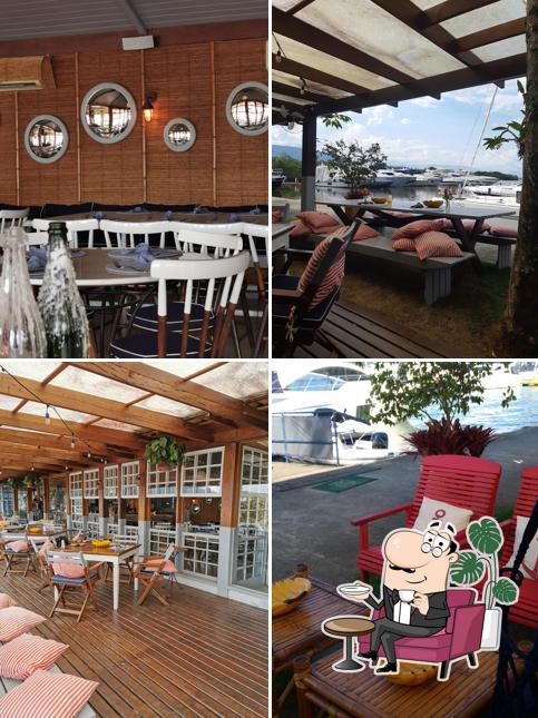 O interior do Restaurante Gastromar