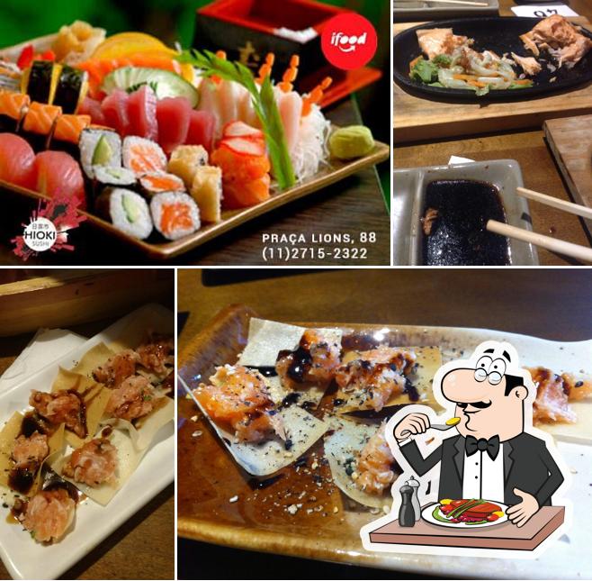 Comida em Hioki Sushi Itu