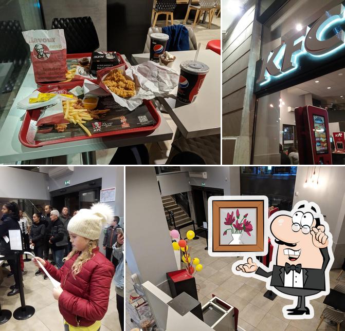 L'intérieur de KFC Toulon Liberté