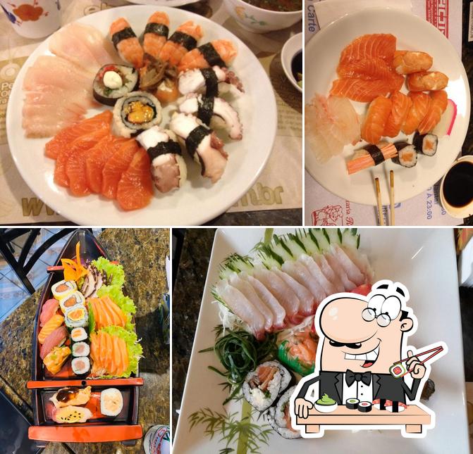 Sushi é a comida tradicional Japonesa