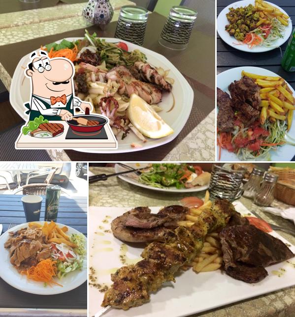 Choisissez des plats à base de viande à LA PALMERAIE Restaurant Snack Le grau du Roi