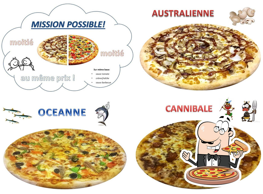 Essayez des pizzas à Pegas Pizza